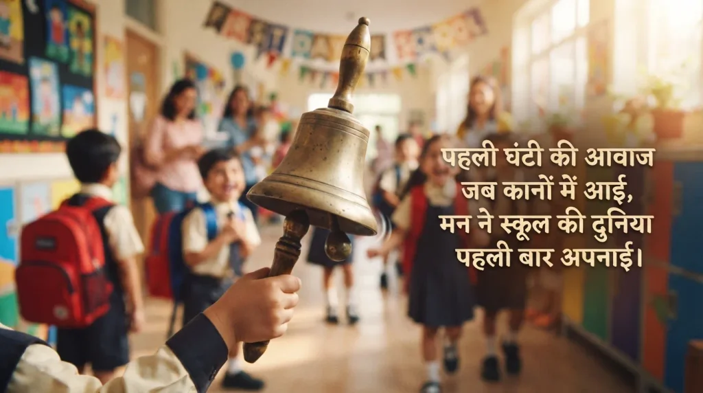 First Day School Shayari