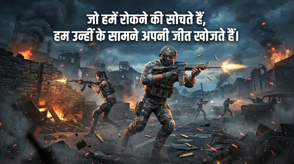 Free Fire Shayari Hindi
